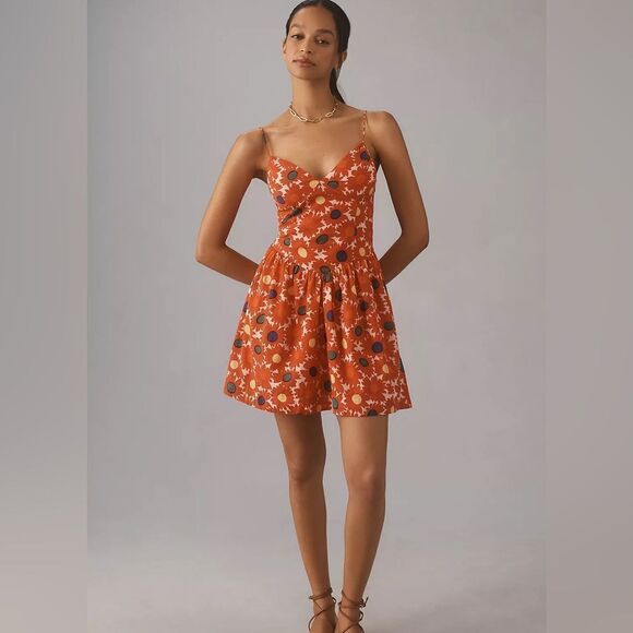 RHODE Rhonda Mini Dress NWT - Picture 1 of 11